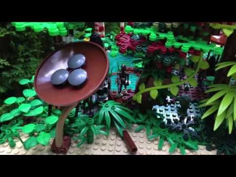 Lego Star Wars The Clone Wars Felucia Base MOC Part 1