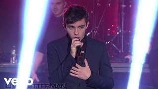 The Wanted - Warzone (Live on Letterman)
