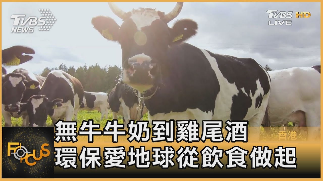 無牛牛奶到雞尾酒 環保愛地球從飲食做起