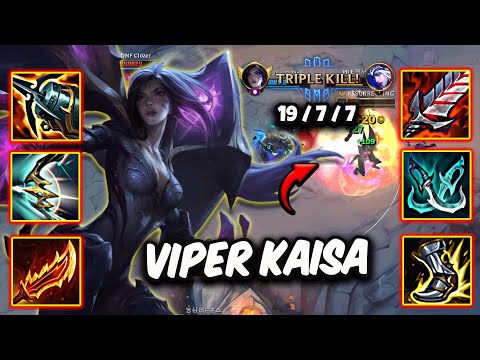 Kaisa vs Ashe ADC ( BLG VIPER ) Korea Master 760 LP | Patch 25.24