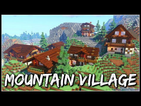 Minecraft Timelapse | Mountain Village