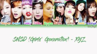 Girls’ Generation (소녀시대) (SNSD) – XYZ Lyrics (Han|Rom|Eng|Color Coded) #TBS