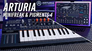 Video thumbnail for Arturia MiniFreak & Pigments 4: Hardware vs. Software Synths by B&H Photo Video Pro Audio