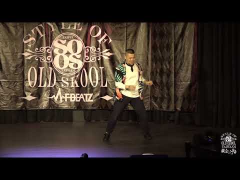 Locking Battle Best8 4 Lil Jiang vs 小月半｜20180526 Style Of Old Skool Taiwan Vol.6 台北/台灣