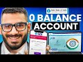 SBI Zero Balance Account Opening Online SBI Online Account Opening
