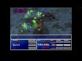 FINAL FANTASY VII Barrett Vs Emerald Weapon Quick Kill No Overflow Glitch Angermax No Sources