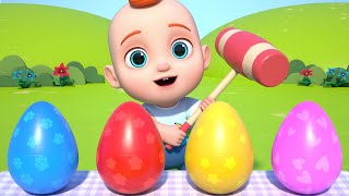 Surprise Eggs Kids Songs | Leo Nursery Rhymes &amp; Baby Songs