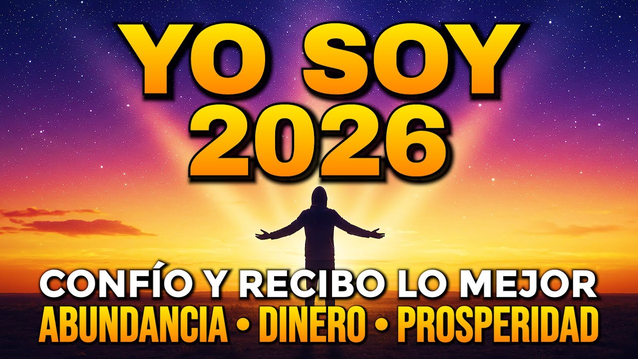 YO SOY 2026 ✨ Decretos y Afirmaciones Poderosas para Empezar el Año | Abundancia y Prosperidad