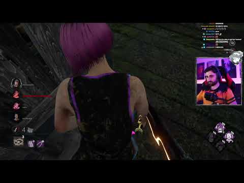 Otzdarva against an insanely funny hacking nea with infinite deadhard  - Dead by daylight DBD