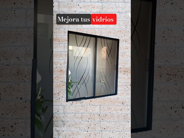 Vídeo relacionado con rabbitgoo 3D Vinilo Ventana Pegatina Translúcida Adhesiva Decorativa Pelicula del Vidrio, Electricida Estática para el Cristal Ventana, Control de Calor y Anti UV para Baño Cocina Oficina 90x200cm