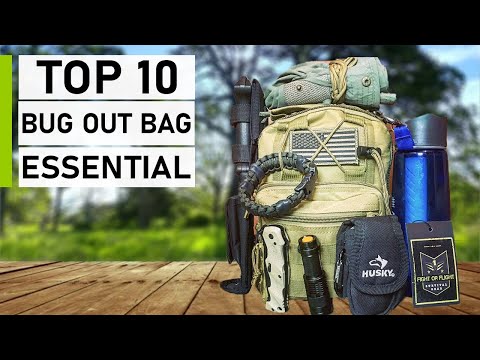 Top 10 Best Bug Out Bag Essentials & Gear