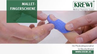 3. Stack'sche Schiene/ Mallet-Fingers | Strecksehnenruptur/ Strecksehnenriss Zone I | Ergotherapie