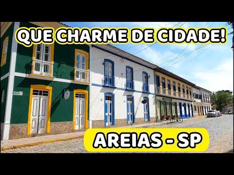 AREIAS - SP A CIDADE DE SP COM O HOTEL MAIS ANTIGO DO BRASIL! ep 144