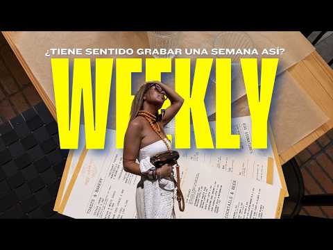 ¿Tiene sentido grabar una semana así? | Rutinas, trabajo y vida real