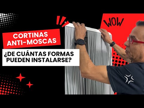 Cómo Instalar una Cortina Anti-Moscas (Fuera de Hueco vs Dentro de Hueco)