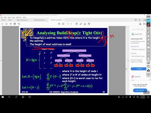 L06cs4306w01sp21 Chapter 6 Heapsort Algorithm Explained With A Java Program