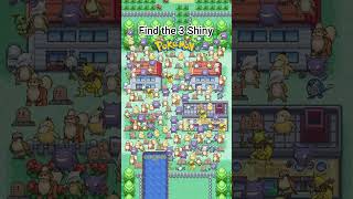 Can you find the shiny Pokemon?! Good luck!  #pokemon #pokemonchannel