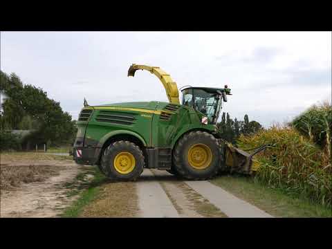 John Deere 8500i - Kemper 460 plus - Van Mulders mais hakselen 2020