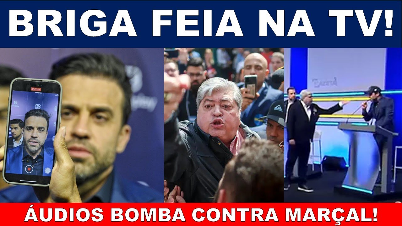 ÁUDIOS DA PF DESTROEM MARÇAL! BRIGA FEIA EM DEBATE DETENA VAI PRA CIMA!  STARLINK PEITA ANATEL!