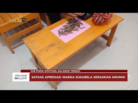 PRESISI UPDATE: SATGAS MADAGO RAYA BERHASIL AMANKAN 87 BUTIR AMUNISI DARI WARGA 29/04/25 (18.00)