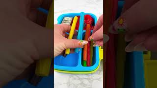 Packing School Lunch with CANDY Food Satisfying Video ASMR! #shorts