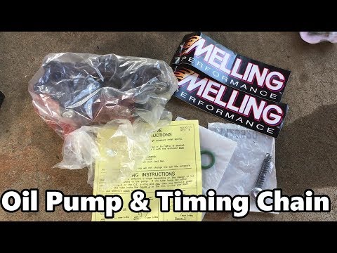 Timing Chain and Melling 10296 Oil Pump Install - LS1 240sx (S14) Drift Build (EP 12)