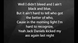 Eric Church - Jack Daniels with Lyrics