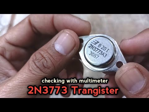 checking with multimeter 2N 3773 Trangister | 2n3773 transistor amplifier | 2n3773 trangister