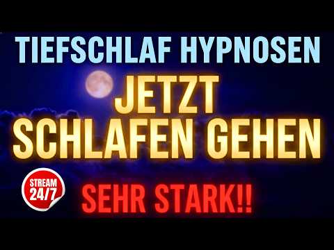 24/7 Tiefschlaf Hypnose 💤 Endlich erholsam schlafen ✨ SEHR STARK!!