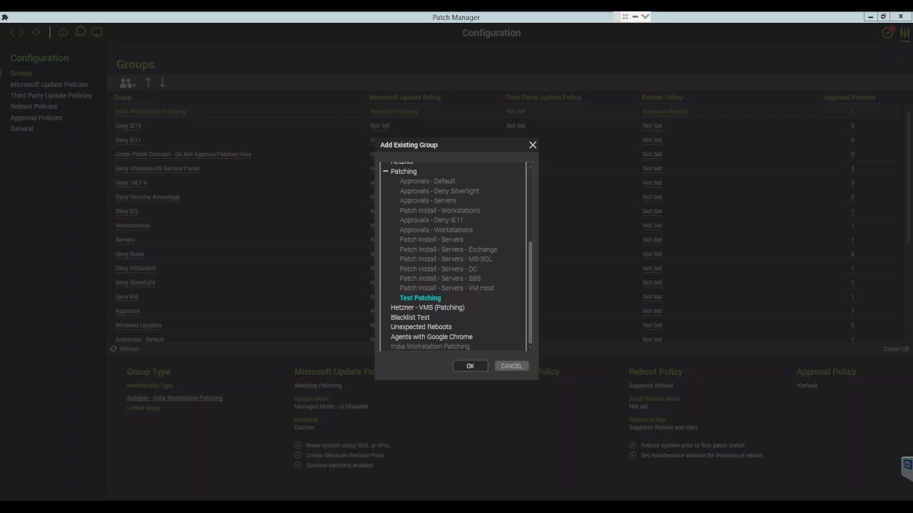 ConnectWise Automate (LabTech) How To Video 5: Adding a Group to the Patch Manager