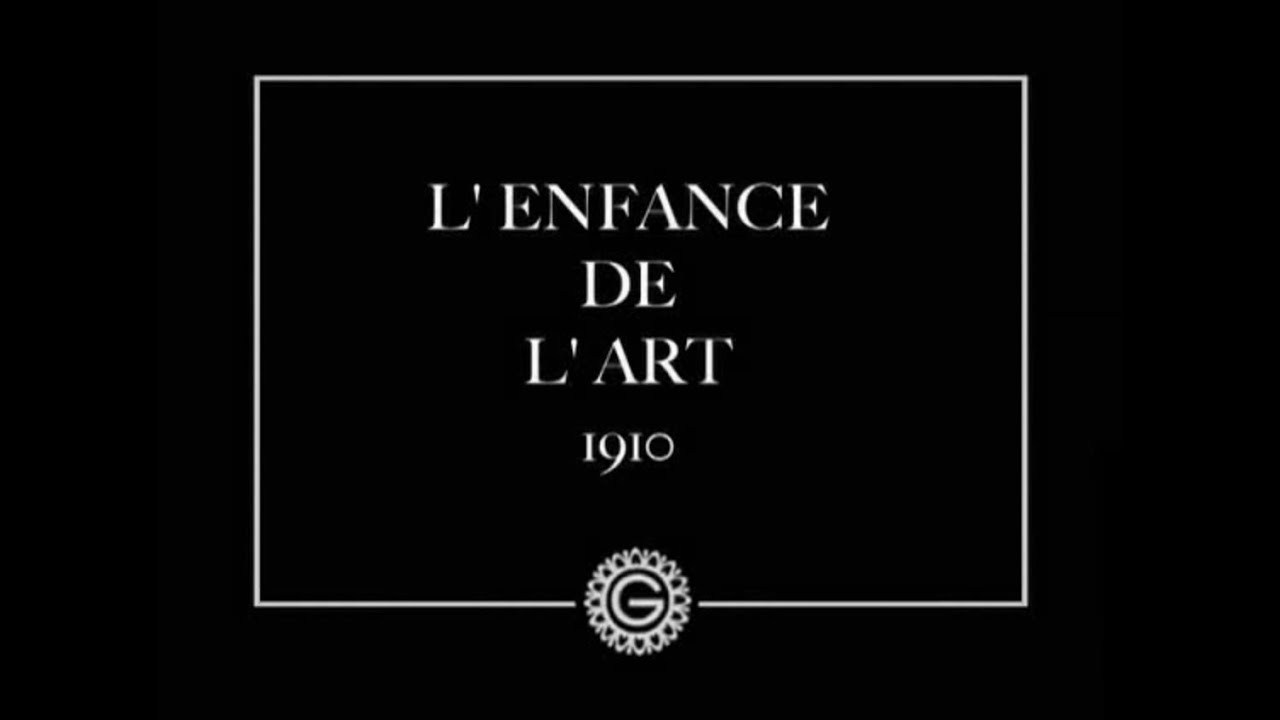 Дитинство мистецтва / L’enfance de l’art (Emile Cohl, 1910)