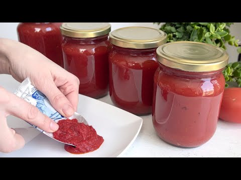 Homemade Tomato Paste in Minutes – A Genius Trick That Saves Hours!