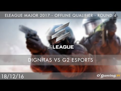 Dignitas vs G2 Esports - ELEAGUE Major 2017 - Offline Qualifier Round 4 - CS:GO
