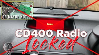Vauxhall CD400 radio LOCKED How to UNLOCK Eeprom VIN Change