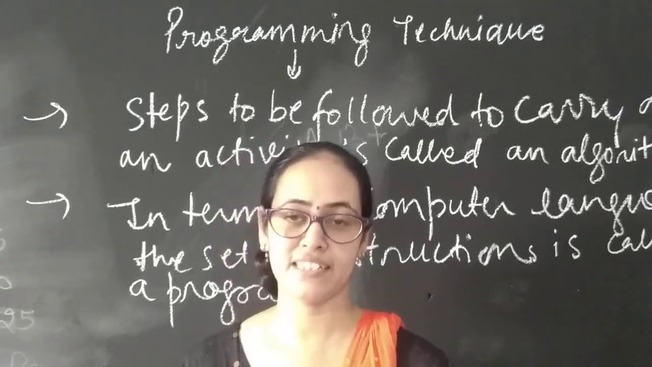 Class - 9 Lesson- 14 Programming Technique