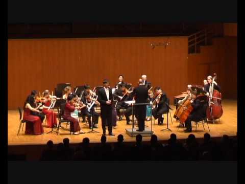 Idaspe Ombra fedele anch’io - Jörg Waschinski (male soprano)  & City Chamber Orchestra of Hong Kong
