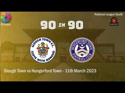 Slough Town 4-0 Hungerford Town | 90in90 Highlights | 11 March 2023