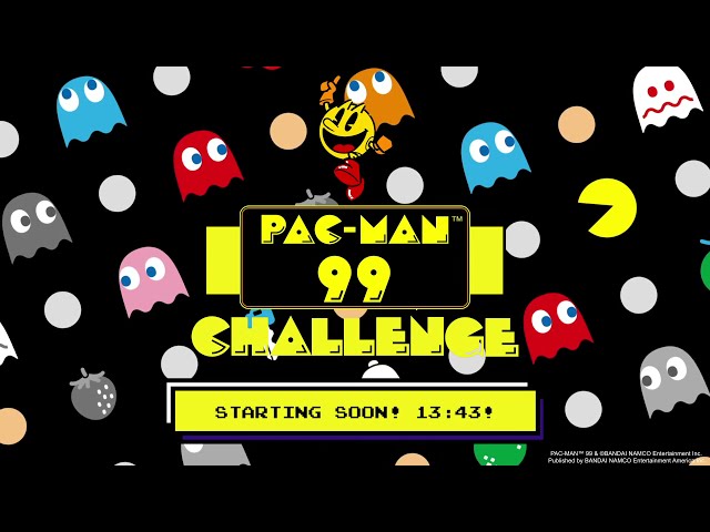 Pac-Man 99' launching on Nintendo Switch as battle royale