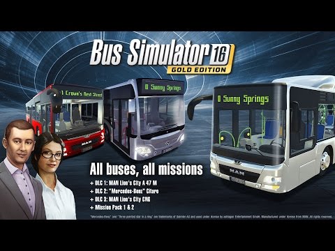 Trailer de Bus Simulator 16 Gold Edition