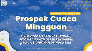 Download lagu Prospek Cuaca Mingguan yang berlaku dari tanggal 28 November - 04 Desember 2025 mp3 Download lagu Prospek Cuaca Mingguan yang berlaku dari tanggal 28 November - 04 Desember 2025 mp3