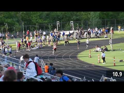 DJ Filmore 21.43 | Boys 200m Dash Heat 1 - 2022 OHSAA D1 District 1