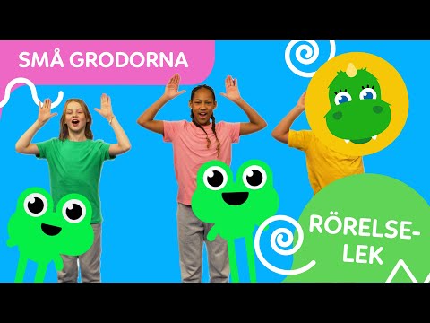 Bolibompa Mini: Rörelselek - Små grodorna