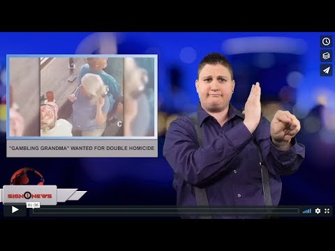 "Gambling Grandma" wanted for double homicide (ASL - 4.16.18)