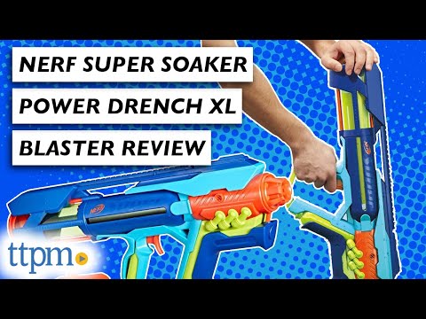 Get Power In Your Next Blaster Battle With the NERF Super Soaker Power Drench XL!