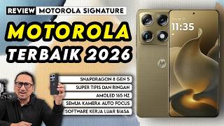 Smartphone Terbaik Motorola 2026: Review Motorola Signature