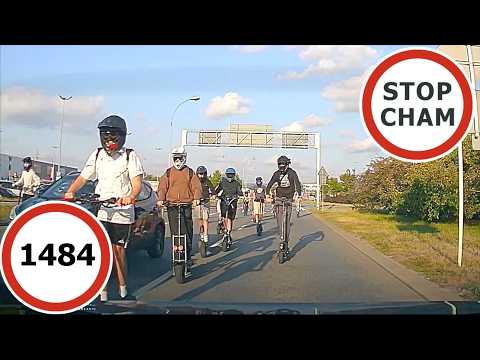 Stop Cham #1484 - Niebezpieczne i chamskie sytuacje na drogach