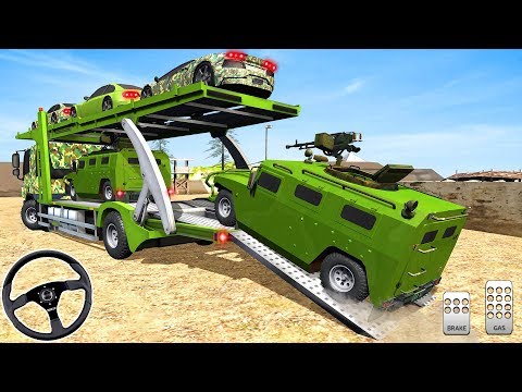 US Army Car Transport Simulator 2019 - Airplane Pilot - Android Gameplay