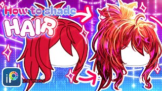 ‼️ Gacha hair shading tutorial ‼️ // ibis paint x \\