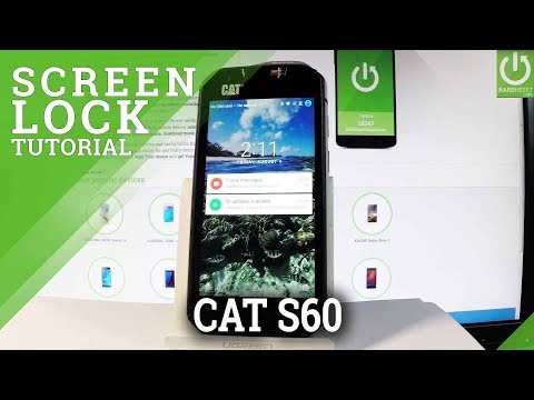 How to Set Screen Lock on CAT S60 - Pattern Protection