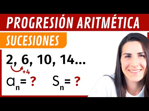 Progresión ARITMÉTICA: Término General y Suma de Términos 🌀 SUCESIONES